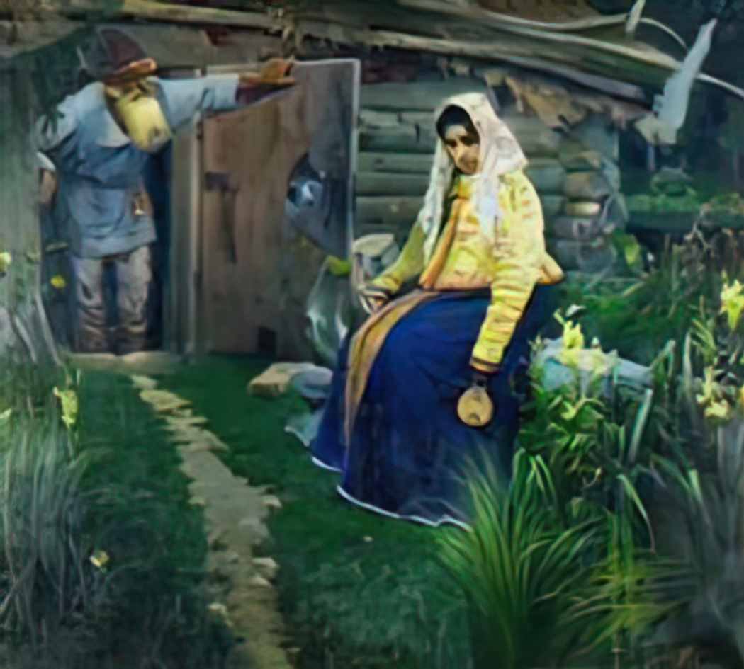Mikhail Nesterov for the love potion 1888 Art A4 Photo Print