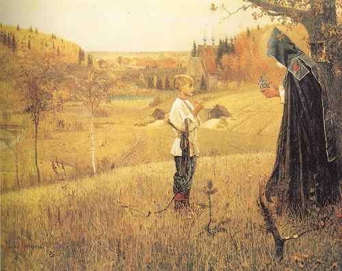 Mikhail Nesterov nesterov1  A4 Photo Print