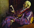 Mikhail Nesterov portrait of alexey severtsov 1934 Art A4 Photo Print