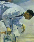 Mikhail Nesterov portrait of s s yudin 1935
