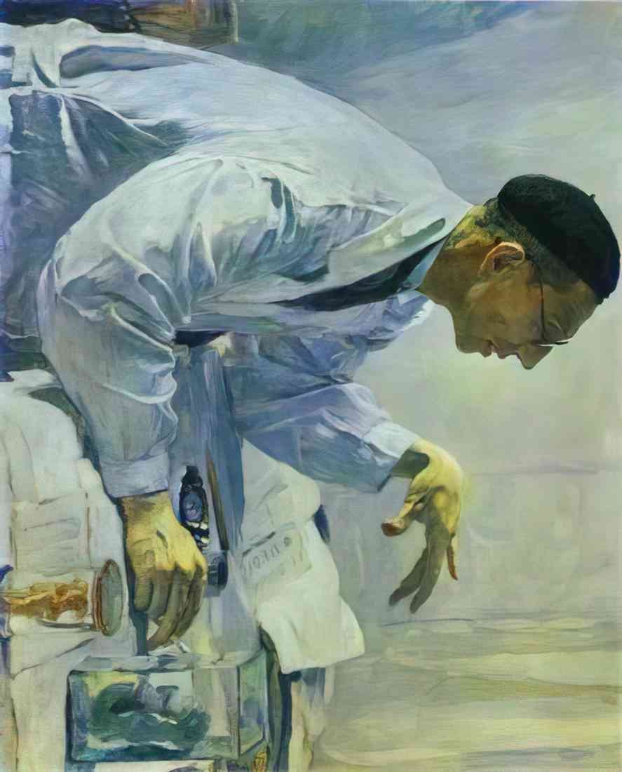 Mikhail Nesterov portrait of s s yudin 1935