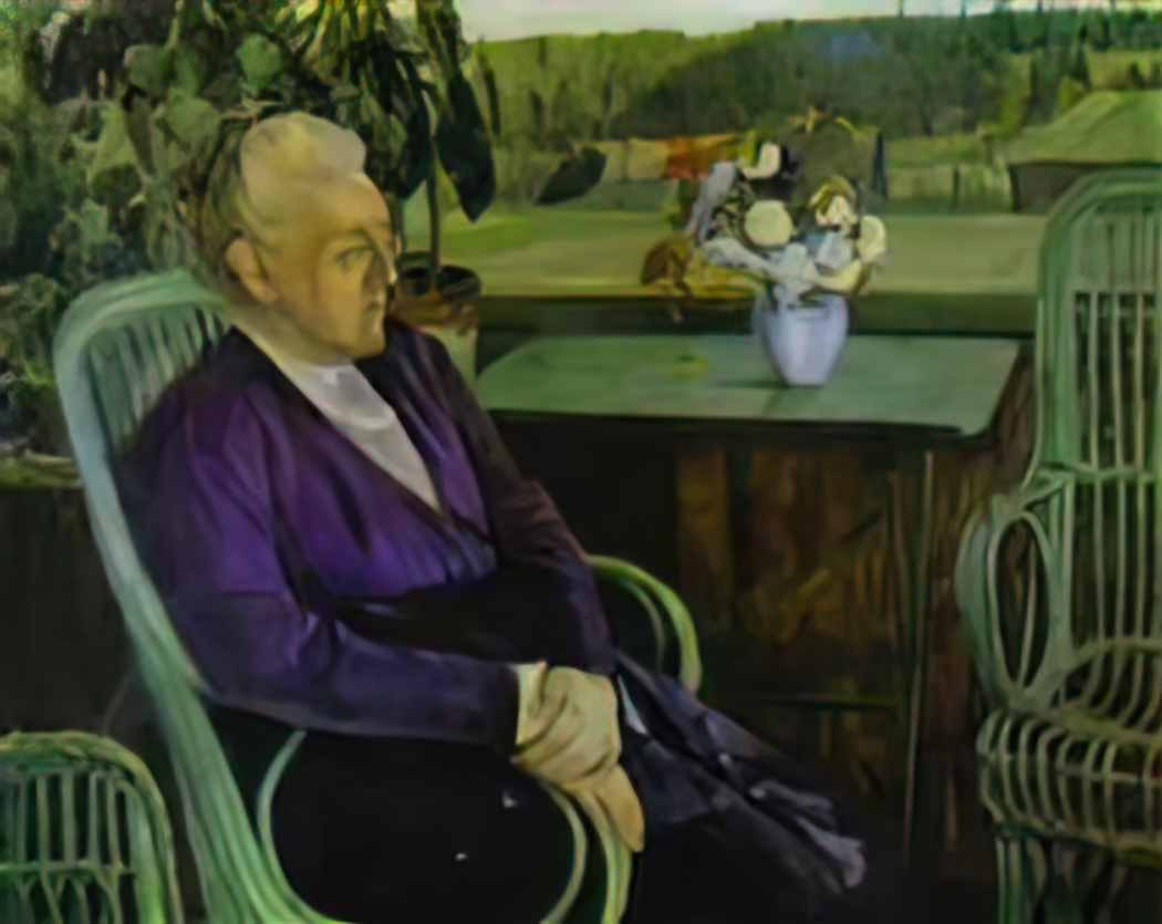 Mikhail Nesterov portrait of sofia tutcheva Art A4 Photo Print