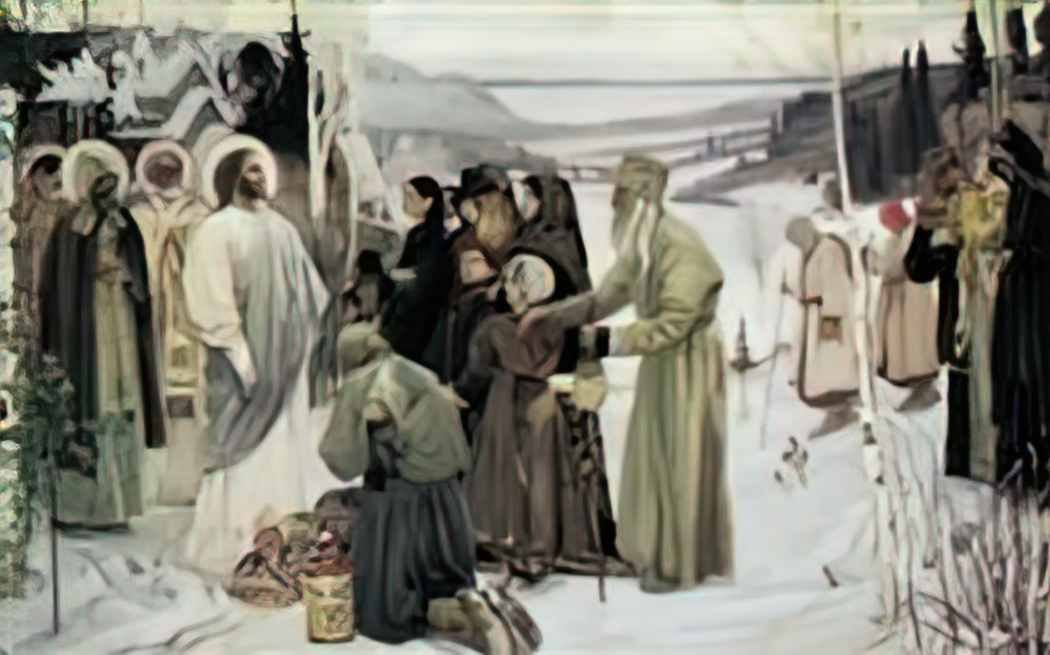Mikhail Nesterov saint russia Art A4 Photo Print