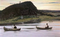 Mikhail Nesterov silence 1903 Art A4 Photo Print