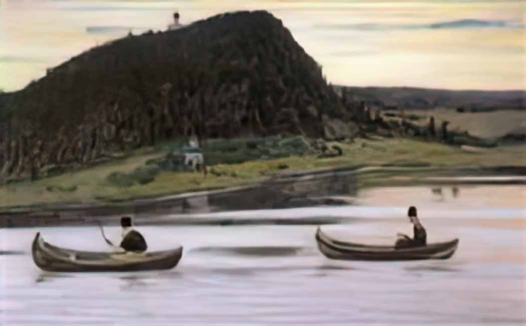 Mikhail Nesterov silence 1903 Art A4 Photo Print