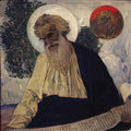 Mikhail Nesterov st luke the apostle 1909 Art A4 Photo Print