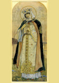 Mikhail Nesterov st olga 2 A4 Photo Print
