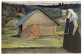 Mikhail Nesterov summer Art A4 Photo Print