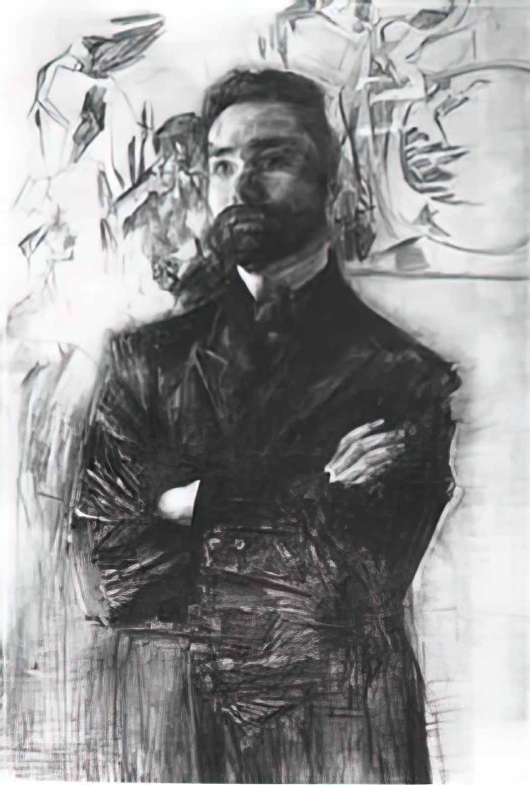 Mikhail Vrubel bryusov 1906 Art A4 Photo Print