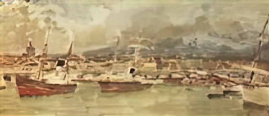 Mikhail Vrubel catania sicily 1894 Art A4 Photo Print