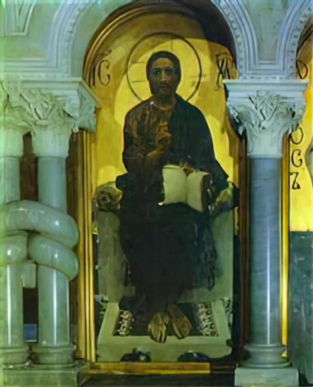 Mikhail Vrubel christ 1885 Art A4 Photo Print
