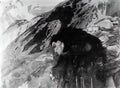 Mikhail Vrubel demon looking to the valley Art A4 Photo Print