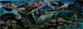 Mikhail Vrubel fallen demon 1902 Art A4 Photo Print