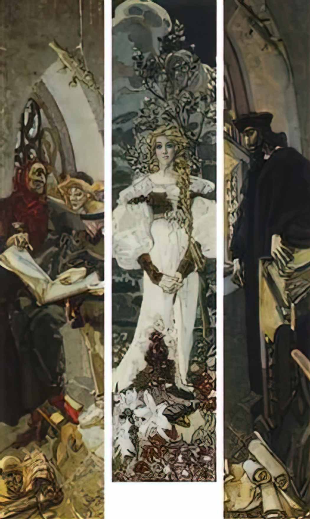 Mikhail Vrubel faust 1896 Art A4 Photo Print