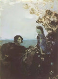 Mikhail Vrubel hamlet and ophelia 1888 Art A4 Photo Print