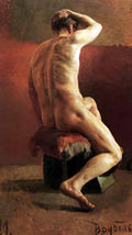 Mikhail Vrubel male nude Art A4 Photo Print