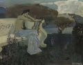 Mikhail Vrubel muse 1890 Art A4 Photo Print