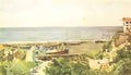 Mikhail Vrubel odessa harbour 1885 Art A4 Photo Print