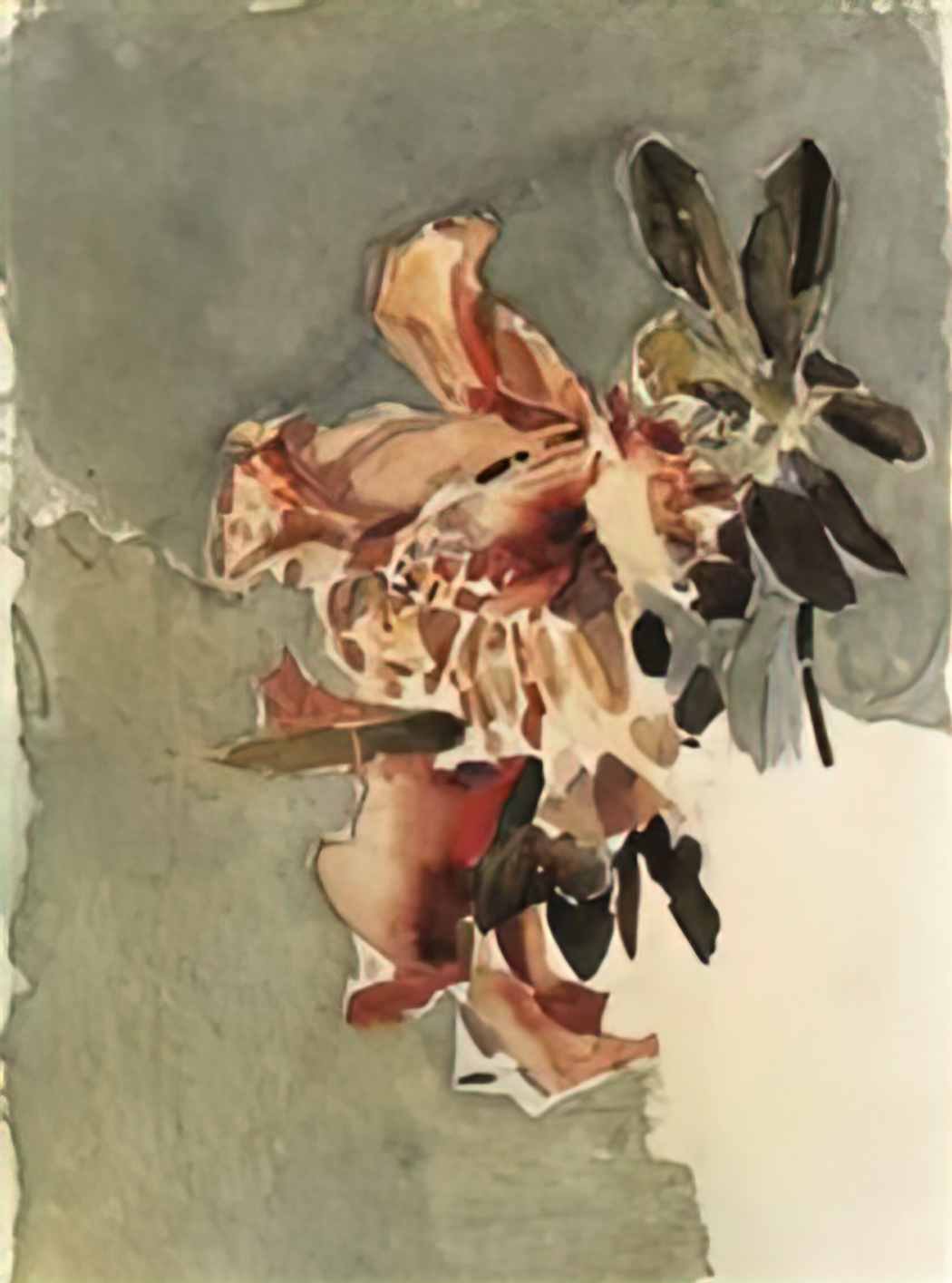 Mikhail Vrubel red azaleas Art A4 Photo Print