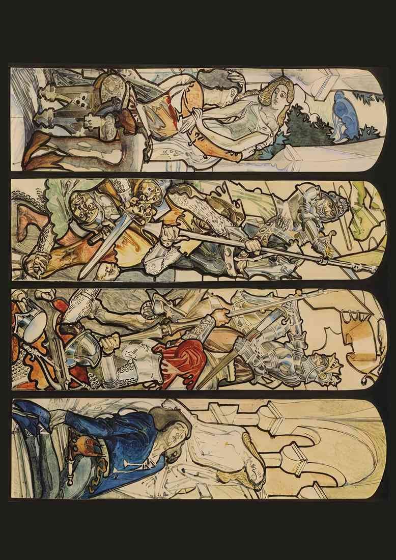 Mikhail Vrubel romeo and juliet A4 Photo Print