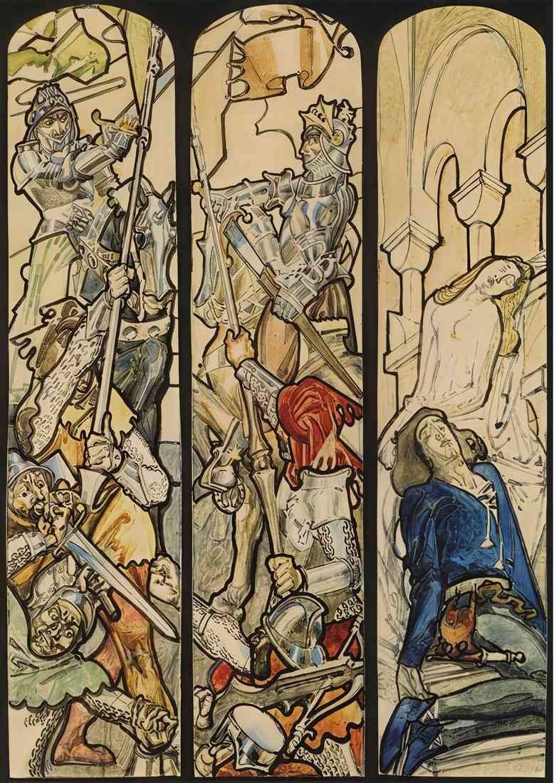 Mikhail Vrubel romeo and juliet CROP A4 Photo Print