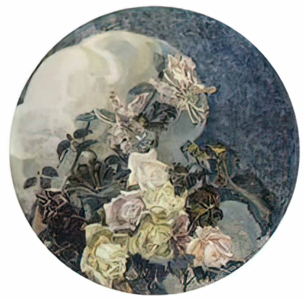Mikhail Vrubel roses and orchids 1894 Art A4 Photo Print