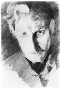 Mikhail Vrubel self portrait 1885 Art A4 Photo Print