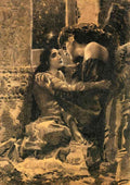 Mikhail Vrubel tamara and demon 1891 2 A4 Photo Print