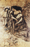 Mikhail Vrubel tamara and demon 1891.png