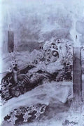 Mikhail Vrubel tamara lying in state 1891 Art A4 Photo Print