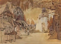 Mikhail Vrubel the alexander sloboda 1899 Art A4 Photo Print