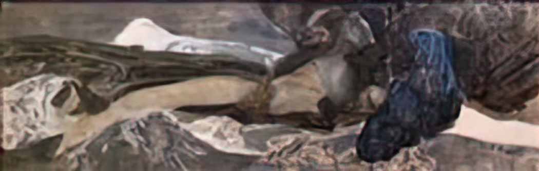 Mikhail Vrubel the flying demon 1899 Art A4 Photo Print