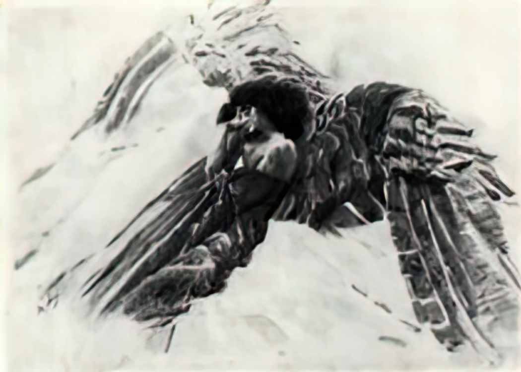 Mikhail Vrubel the flying demon Art A4 Photo Print