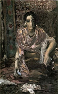 Mikhail Vrubel the fortune teller 1895 Art A4 Photo Print