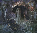 Mikhail Vrubel the six winged seraph 1904 Art A4 Photo Print
