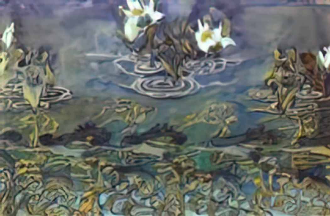 Mikhail Vrubel water lilies Art A4 Photo Print