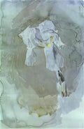 Mikhail Vrubel white iris Art A4 Photo Print