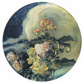 Mikhail Vrubel yellow roses 1894 Art A4 Photo Print