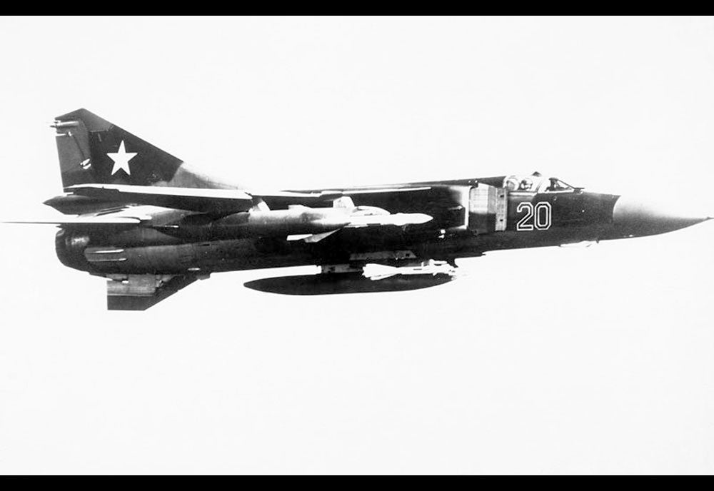 Mikoyan Gurevich Mig23 Flogger Swing Wing Interceptor Soviet Union 19 A4 Photo Print