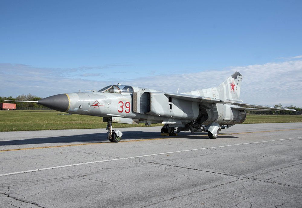 Mikoyan Gurevich Mig23 Flogger Swing Wing Interceptor Soviet Union A4 Photo Print