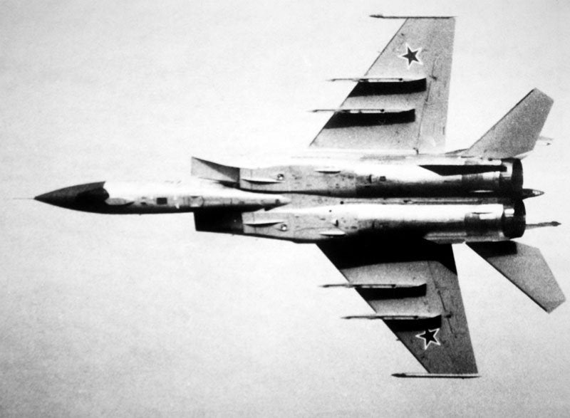 Mikoyan Gurevich Mig25 Foxbat 6 A4 Photo Print