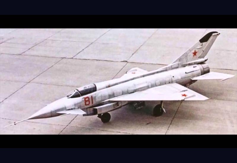 Mikoyan Gurevich Ye8 Supersonic Jet Fighter Prototype 2 A4 Photo Print