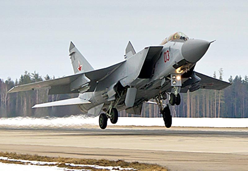 Mikoyan Mig31 Foxhound 11 A4 Photo Print