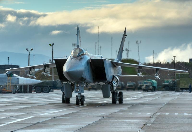 Mikoyan Mig31 Foxhound 12 A4 Photo Print