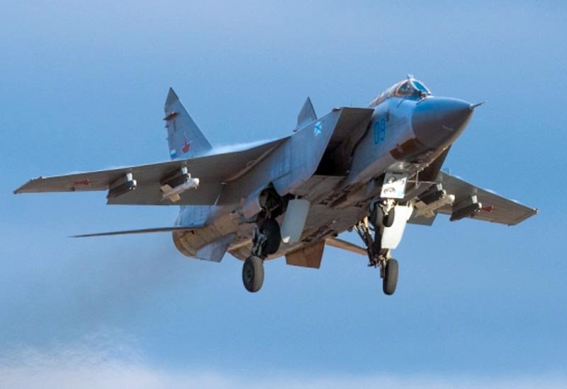 Mikoyan Mig31 Foxhound 13 A4 Photo Print