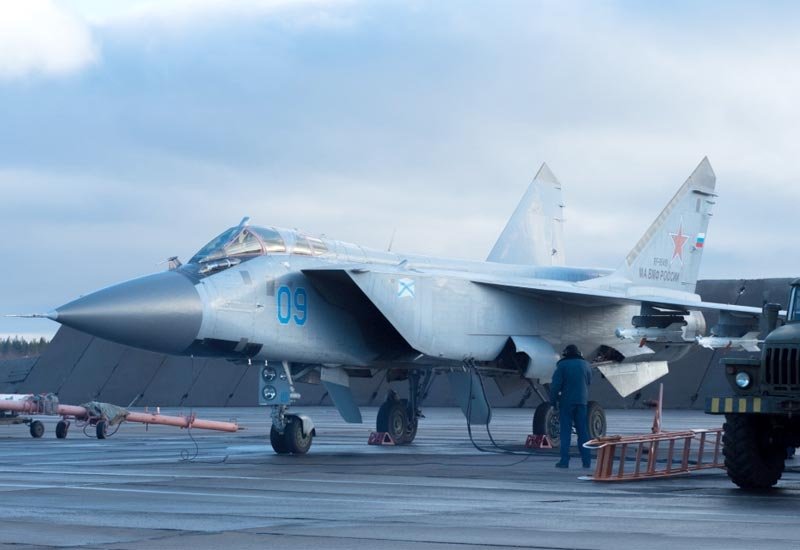 Mikoyan Mig31 Foxhound 14 A4 Photo Print