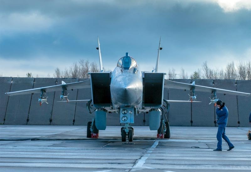 Mikoyan Mig31 Foxhound 17 A4 Photo Print