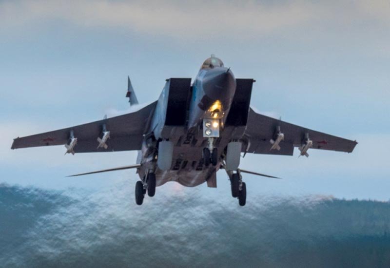 Mikoyan Mig31 Foxhound 18 A4 Photo Print
