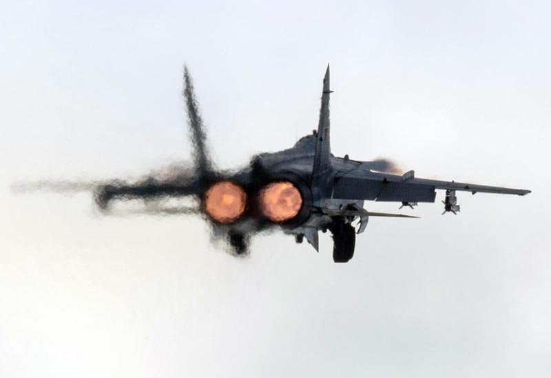 Mikoyan Mig31 Foxhound 19 A4 Photo Print