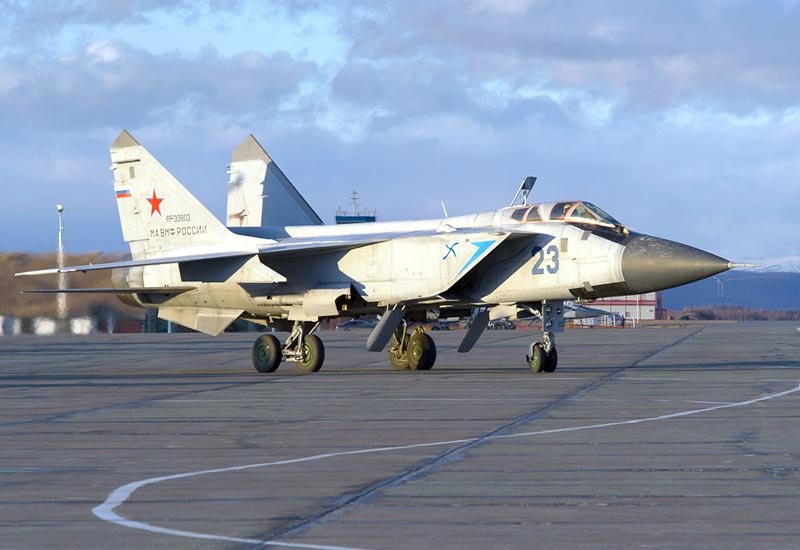 Mikoyan Mig31 Foxhound 21 A4 Photo Print